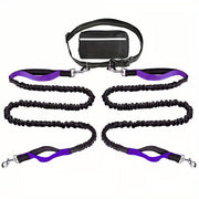 🔥Hands Free Dog Leash with Zipper Pouch