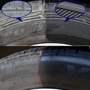 ✨ Tire wax – restores black gloss. blocks UV. repels dirt. Easy & quick!