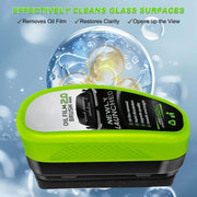 🧽Automotive Glass Oil Film Remover Brush, Portable Windshield Cleaning Tool, Scratch‑Safe for Car Windows, Rear‑View Mirrors & Auto Glass Surfaces