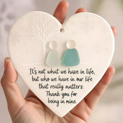 ⏳LAST DAY SALE 70% OFF!⏰Heart-Shaped Sea Glass Friendship Decor🌊✨ Shaped by Nature & Crafted by Hand💝
