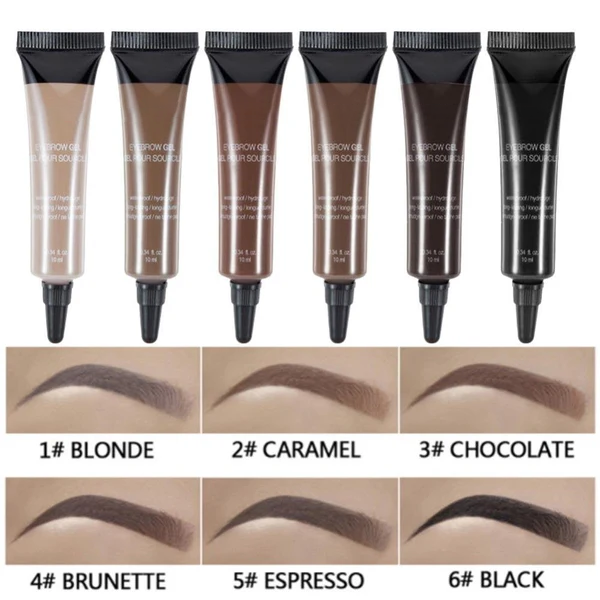 Long-lasting Waterproof Smudge-proof Liquid Eyebrow Gel/Tint