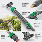 💧1Pc Spray Nozzle, Mist & Jet Dual Mode, Non‑Slip Grip for Household Daily Use & Garden Watering