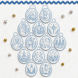 ⏳ Last Day 59% OFF – 🧵Beginner-Friendly DIY Heirloom Oval Embroidery Ornament Kit Collection | Complete Kit with All Tools & Step-by-Step Guide Included 💕