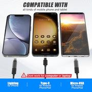 🔥LAST DAY SALE 69% OFF-🔎 Plug-and-Play Endoscope Camera - Compatible with Android & iPhone & ipad for Direct Connection