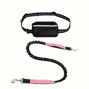 🔥Hands Free Dog Leash with Zipper Pouch