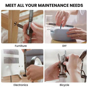✨Special Discount✨ S2 Steel Ratchet Magnetic Screwdriver Set, Removable Tool Kit for Home Repair & DIYer Back‑to‑School Gift 🛠️🎁