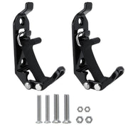 🛠️Metal Rubber Shovel Mount for Roof Rack & Truck Bed🔩Truck Jeep Offroad Roof Rack Axe Shovel Mount⚙️ Quick Fist Mounting Clamps