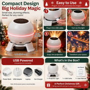 🎅LAST DAY SALE 69% OFF-🔥 Turn Any Room Into a Christmas Wonderland – Holiday Projection Night Light