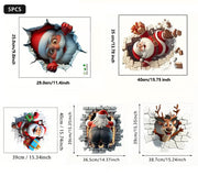 HOT SALE -49% OFF🎅✨2D Christmas Creative Wall Sticker
