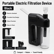 ⚡ LAST DAY 59% OFF – Portable Handheld Electric Filtration Device | Compact Glass Chamber Design with Electric-Assisted Operation & 6 Color Options ✨