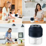 ⚡ Cordless Mini Food Chopper – Chop. Mince & Blend in Seconds