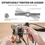 ✨Special Discount✨ S2 Steel Ratchet Magnetic Screwdriver Set, Removable Tool Kit for Home Repair & DIYer Back‑to‑School Gift 🛠️🎁