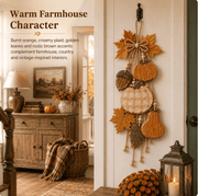 🎃Rustic Harvest WoodenDoor Hanger