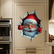 HOT SALE -49% OFF🎅✨2D Christmas Creative Wall Sticker