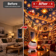 🎅LAST DAY SALE 69% OFF-🔥 Turn Any Room Into a Christmas Wonderland – Holiday Projection Night Light