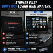 🔥 LAST DAY 69% OFF-Portable External SSD – Protect Your Photos, Videos & Important Files