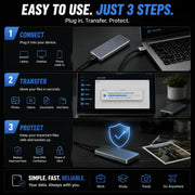🔥 LAST DAY 69% OFF-Portable External SSD – Protect Your Photos, Videos & Important Files