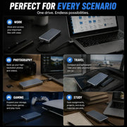 🔥 LAST DAY 69% OFF-Portable External SSD – Protect Your Photos, Videos & Important Files