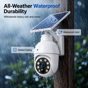 🎄Christmas Hot Sale - Solar-Powered Simulated Surveillance Camera Street Light