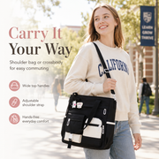 🎀LAST DAY 60% OFF👜Large Canvas Shoulder Bag – Perfect for College, Work & Daily Life
