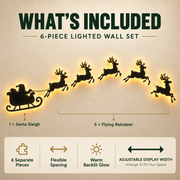 ⏳ Last Day 59% OFF – Bring Santa’s Magical Journey Home This Christmas 🦌(A SET)