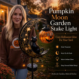 🎃Halloween Early Bird Special Sale 49% OFF-Pumpkin Moon Garden Stake Light
