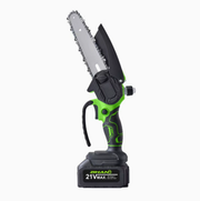 HOT SALE TODAY 69% OFF🌿 6-Inch Cordless Mini Chainsaw – Brushless 900W Pruning Saw with 2 Batteries
