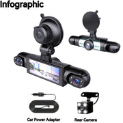 ⚡Flash Sale🔥 50K+ SOLD! Almost Gone - Full View Car Dashcam System