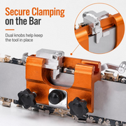 Electric Chainsaw Sharpener Grinder — Portable Chain Saw Blade Grinding Machine with Angle Guide