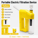 ⚡ LAST DAY 59% OFF – Portable Handheld Electric Filtration Device | Compact Glass Chamber Design with Electric-Assisted Operation & 6 Color Options ✨