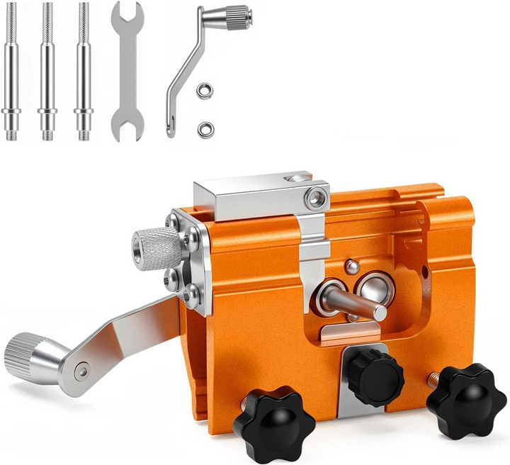 Electric Chainsaw Sharpener Grinder — Portable Chain Saw Blade Grinding Machine with Angle Guide