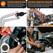 5PC Auto Trim Clip & Electrical Connector Disconnect Pliers Set, Automotive Repair Hand Tools
