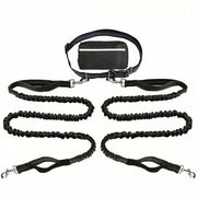 🔥Hands Free Dog Leash with Zipper Pouch