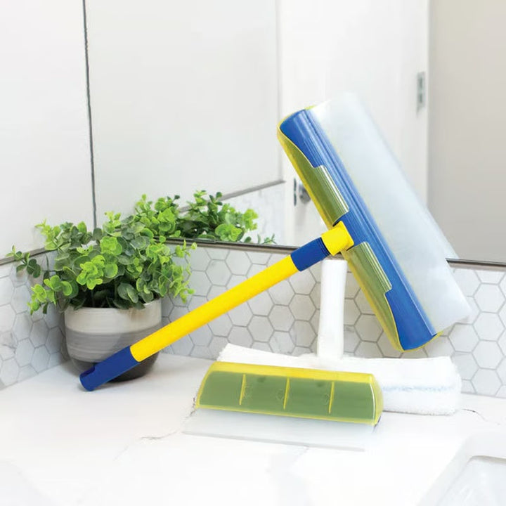Scratch-Free & Streak-Free Squeegee 5-Piece Set for Glass Cleaning