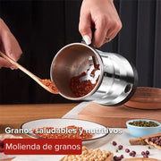 ⚙️🎄Christmas Big Sale 60% OFF! 🔪Multifunctional Electric Grinder for Home Use – Fast Grinding, Adjustable Coarseness & Stainless Steel 🏠