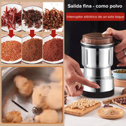 ⚙️🎄Christmas Big Sale 60% OFF! 🔪Multifunctional Electric Grinder for Home Use – Fast Grinding, Adjustable Coarseness & Stainless Steel 🏠